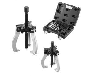 VEVOR Extracteur de Roulement à 2/3 Mâchoires 2PCs Arrache Roulement Traction 2/5 T en Acier Arrache Moyeu de Roue Ouverture 76,2 mm 177,8 mm pour Entretien Démontages des Engrenages Poulies Machines