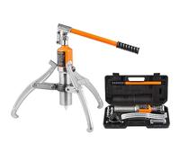 VEVOR Extracteur de Roulement à 2/3 Mâchoires Arrache Roulement Traction 15 T en Acier Arrache Moyeu de Roue Ouverture 304,8 mm Course 55 mm pour Entretien Démontages des Engrenages Poulies Machines