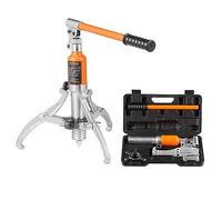 VEVOR Extracteur de Roulement à 2/3 Mâchoires Arrache Roulement Traction 5 T en Acier Arrache Moyeu de Roue Ouverture 228,6 mm Course 50 mm pour Entretien Démontages des Engrenages Poulies Machines