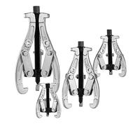 VEVOR Extracteur de Roulement à 3 Mâchoires 4PCs Arrache Roulement Traction en Acier Arrache Moyeu de Roue Ouverture 76,2/101,6/152,4/203,2 mm pour Entretien Démontages des Engrenages Poulies Machines