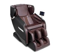 VEVOR Fauteuil de Massage Inclinable Corps Entier, Masseur Shiatsu 3D, Zéro Gravité, avec Plusieurs Modes Automatiques, Chauffage, Haut-parleur Bluetooth, Coussin d’Air, Rouleau de Pied, Écran Tactile
