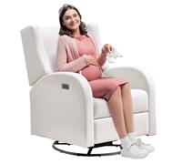 VEVOR Fauteuil Inclinable Électronique Chaise Relax Pivotante à Angle Réglable