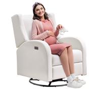 VEVOR Fauteuil Inclinable Électronique Chaise Relax Pivotante à Angle Réglable