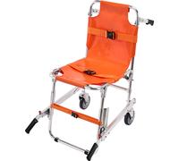 VEVOR Fauteuil roulant d'escalier EMS 159kg de capacité de charge Fauteuil roulant d'escalier d'urgence pliable en aluminium avec 2 roues Monte-escalier portable Ambulance Pompier Évacuation pour pers
