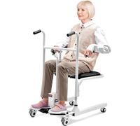 VEVOR Fauteuil Roulant Élévateur Transfert Patients Électrique Siège Divisé 180°