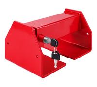 VEVOR Fermeture Conteneur Ajustable 25-45 cm, Serrure de Camion et Conteneur Résistante an Acier, 2 Clés Antivol, pour Porte Remorque Sécuriser Transport Routier et Maritime Stockage des Entrepôts