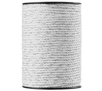 VEVOR Fil de Clôture Électrique 200 m Diam 6,35 mm pour Chevaux Bovins Bétail