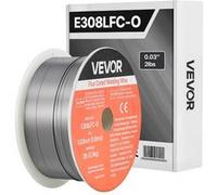 VEVOR Fil Fourré sans Gaz 0,8 mm 0,9 kg par Bobine Fil de Soudage MIG E308LFC-O pour Soudage à l'Arc de Toutes Positions, Auto-protégé, Utilisation Extérieure, Acier Inoxydable, Faible Projection