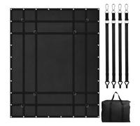 VEVOR Filet de chargement, 183x145 cm, filet à bagages robuste pour camion, 318 kg, 4 sangles réglables avec mousquetons et crochets recouverts de caoutchouc, durable, pour pick-up, jeep, SUV, bateau