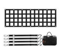 VEVOR Filet de hayon, 1525 x 470 mm, Filet de Chargement Robuste pour Plate-Forme de Camion, 4 Sangles télescopiques réglables, Extensible et Durable, réglage Flexible, pour Pick-up, remorque, Jeep