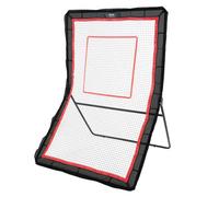 VEVOR Filet de Rebond 152x213 cm Rebondisseur de Football Crosse Volley-ball Angle Réglable Cible de Base-ball Cadre Stable en Acier Tissu à Haute Élasticité pour Entraînement Solo Intérieur Extérieur