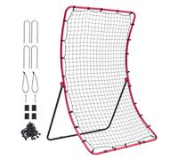 VEVOR Filet de Rebond pour Baseball et Softball, 1219 x 1676 mm, Filet de Lancement de Baseball, avec Cible de Lancer, Filet de Rebond pour Tous Les Angles, pour la Pratique du Terrain et du Lancer
