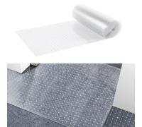 VEVOR Film de Protection de Tapis pour Animaux de Compagnie, 61 cm x 7,62 m, Protecteur antidérapant Contre Rayures de Chat PVC, Facile à Couper, Protection Tapis en Plastique Anti-Rayures pour Chat