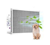 VEVOR Filtre à Air Électrostatique, 393,7 x 626 x 20,8 mm, Filtre à Air de Fournaise en Aluminium Lavable Réutilisable, Indice MERV 8, Installation Facile, pour Systèmes CVC, Climatisation Centrale