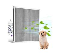 VEVOR Filtre à Air Électrostatique, 501,65 x 501,65 x 20,8 mm, Filtre à Air de Fournaise Aluminium Lavable Réutilisable, Indice MERV 8, Installation Facile, pour Systèmes CVC, Climatisation Centrale