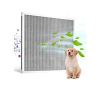 VEVOR Filtre à Air Électrostatique, 501,65 x 626,11 x 20,8 mm, Filtre à Air de Fournaise Aluminium Lavable Réutilisable, Indice MERV 8, Installation Facile, pour Systèmes CVC, Climatisation Centrale