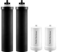 VEVOR Filtre à Eau pour Système de Filtration d’Eau par Gravité Lot de 4