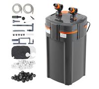 VEVOR Filtre d'aquarium 1000 L/H, filtre à 3 étages 284 L, ultra silencieux avec protection UV, submersible avec fonctions multiples pour aquariums, 11 W