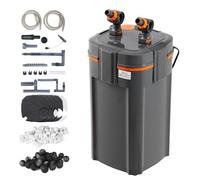 VEVOR Filtre d'aquarium 528 GPH, filtre à 5 étapes 200 gallons, filtre interne ultra silencieux avec protection UV, filtre de puissance submersible avec fonctions multiples pour aquariums, 20 W