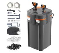 VEVOR Filtre d'aquarium 660 GPH, filtre à 5 étapes 235 gallons, filtre interne ultra silencieux avec protection UV, filtre de puissance submersible avec fonctions multiples pour aquariums, 25 W