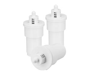 VEVOR Filtres à Eau pour Carafes et Distributeurs 3PCs, Cartouche Filtrante de Rechange à 5 Étages, Capacité 150 L, Filtration Efficace sans BPA, Réduction du Calcaire, Plomb, Chlore, Maison Bureau