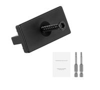 VEVOR Fixation Invisible pour Lame de Terrasse Composite, 500 PCS, Clips Fixation Cachée Plastique PP avec Vis Métalliques, Compatible avec Lame de Terrasse Composite d'Écart 5,5 mm et de Hauteur 7 mm