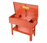 VEVOR Fontaine de Nettoyage, Fontaine de Dégraissage avec Cuve de Nettoyage 135 L et Capacité Solvant 65 L, Bac de Lavage pour Pièces Mécaniques Auto Garage Atelier, sur Pied, avec Pompe Électrique