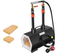 VEVOR Forge à Gaz Propane avec 2 Brûleurs Four de Fusion au Propane Max 1427 ℃ Four de Forge à Gaz Efficace Économique Fabrication Couteaux Forgeage Métaux pour Couteliers Maréchaux-Ferrants Forgerons