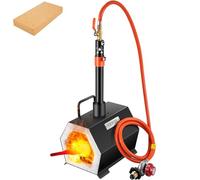 VEVOR Forge au propane portable, brûleur unique et fabrication de couteaux, forges de forgeron de grande capacité, mini forgeron, outils de forge au gaz, kit complet