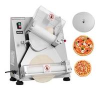 VEVOR Formeuse à pizzas, 7,6 à 35,5 cm, presse à pâte électrique commerciale 370 W, 260 feuilles par heure, laminoir à pâte à pizza automatique en acier inoxydable, épaisseur réglable, avec couvercle