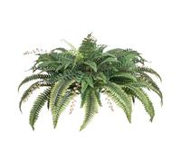 VEVOR Fougère Artificielle, 95-105 cm, Fausse Fougère de Boston avec Pot de Fleurs, 80 Feuilles, Plante Artificielle Suspendue ou Poser sur Le Sol pour Décoration Intérieur Extérieur, Maison, Bureau