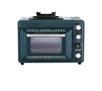 VEVOR Four à gaz, feu réglable, réchaud de camping à gaz portable 2 en 1, minuterie de 60 minutes, coupe-vent, avec grille et plateau de cuisson, pour pique-nique dans le jardin, cuisine en plein air