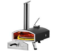 VEVOR Four à Pizza d’Extérieur 12 po Four à Granulés Portable avec Rotation