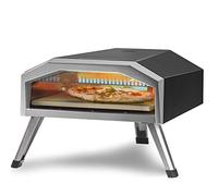 VEVOR Four à pizza portable d'extérieur 330 mm, four à pizza à gaz, en acier inoxydable, valve de réduction max. 540 °C, pierre à pizza et sac de transport, pour le jardin