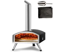 Four à Pizza Portable -VEVOR - Four à Bois et Charbon de Bois Extérieur 305 mm BBQ