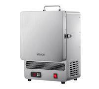 VEVOR Four de fusion de table 1500 W, four de fusion d'or électrique en acier inoxydable, température 1200 °C, pour coulée de cire, bricolage d'argile, trempe des métaux, glaçage sur poterie et argent