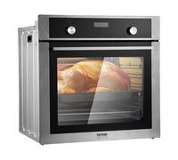 VEVOR Four Encastrable Four Mural Simple Électrique 59,5 cm 76 L 9 Fonctions