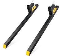 VEVOR Pinces sur Fourches à Palettes 1490x70x230 mm Fourches de Tracteur de Charge 907 kg Longueur Totale 149 cm avec Lame de Fourche 109 cm Fourches pour Chargeur Tracteur à Godet Chariot Élévateur