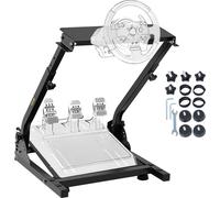 VEVOR G920/G29 Racing Wheel Stand adapté au G27/G25 Gaming Wheel Stand adapté aux pédales de vélo NON fourni Support de levier de vitesse NON fourni