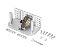 VEVOR Gabarit d'Affûtage pour Ponceuse à Bande, Réglable 85°-115°, avec 2 Poignées, Localisateur Affûtage Couteaux Compatible avec Ponceuses à Bande, Meuleuse d'Établi, Affûteuse, Affûteuses à Bande