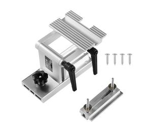 VEVOR Gabarit de Repose-outil d'Affûtage pour Meuleuse d'Établi 15 et 20 cm, Glissière Onglet Plate, Plateforme Rotative, Support Outils pour Meuleuse d'Établi pour Lames et Ciseaux 0-6,35 cm de Large