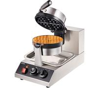 VEVOR Gaufrier Commercial Appareil à Gaufres Croque-Monsieur 1300 W Anti-adhésif