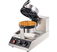 VEVOR Gaufrier Commercial Appareil à Gaufres Croque-Monsieur 1300 W Anti-adhésif