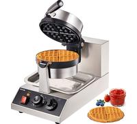 VEVOR Gaufrier Gril électrique 1300W Wafflemaker 220V Gril de contact