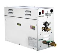 VEVOR Générateur de Vapeur Sauna 9 kW, Générateur de Vapeur Douche Bain de Maison de 9 m³, Plage de Température 35 ℃ - 55 ℃ avec Réservoir d'Eau 6 L, Moniteur LED, Drain Manuel, pour Hammam Domicile