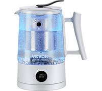 VEVOR Générateur d'eau à hydrogène, Bouilloire à hydrogène de grande capacité 1,5 L, technologie SPE et PEM, ionisateur d'eau riche en hydrogène pour faire du café ou du thé