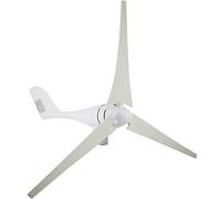 VEVOR Générateur Turbine Éolienne 12V Éolienne à 6 Pales Plastiques de Fibre 300W Générateur Éolienne PMG Triphasé Jardin Système d'Alimentation Idéal pour Foyers Stations Météorologiques Autoroutes