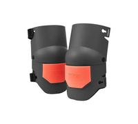 VEVOR Genouillères de travail extra épaisses coussin en mousse noir et orange