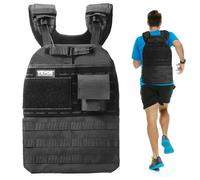 VEVOR Gilet lesté, 18 kg, veste de poids réglable pour homme et femme, équipement d'entraînement pour la musculation et l'endurance, la course, le jogging, la marche, le fitness et la perte de poids