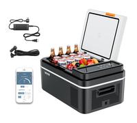 VEVOR Glacière électrique à compression 20 L – Réfrigérateur portable Contrôle via APP pour camping